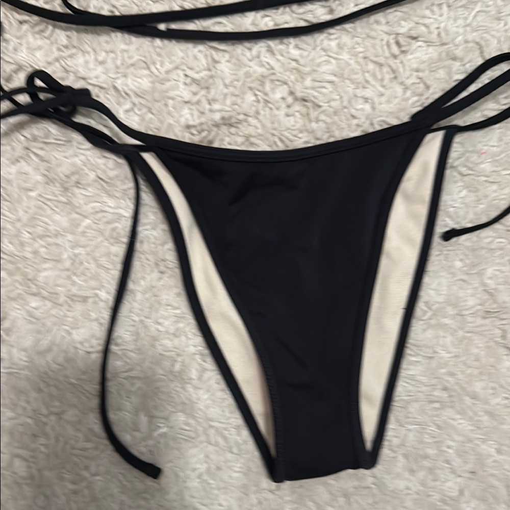 Black Triangle Bikini Set - image 3